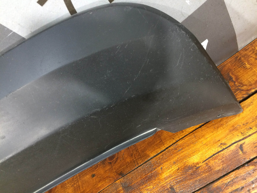 Юбка заднего бампера Skoda Rapid 1 12-20 Б/У Оригинал 5JH807521