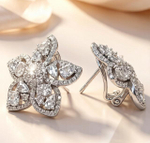 Ювелирные серьги из серебра 925 пробы