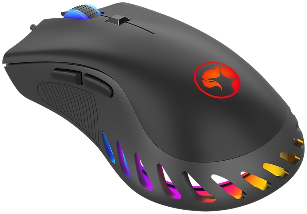 Мышь MARVO G985 RGB красный-черный