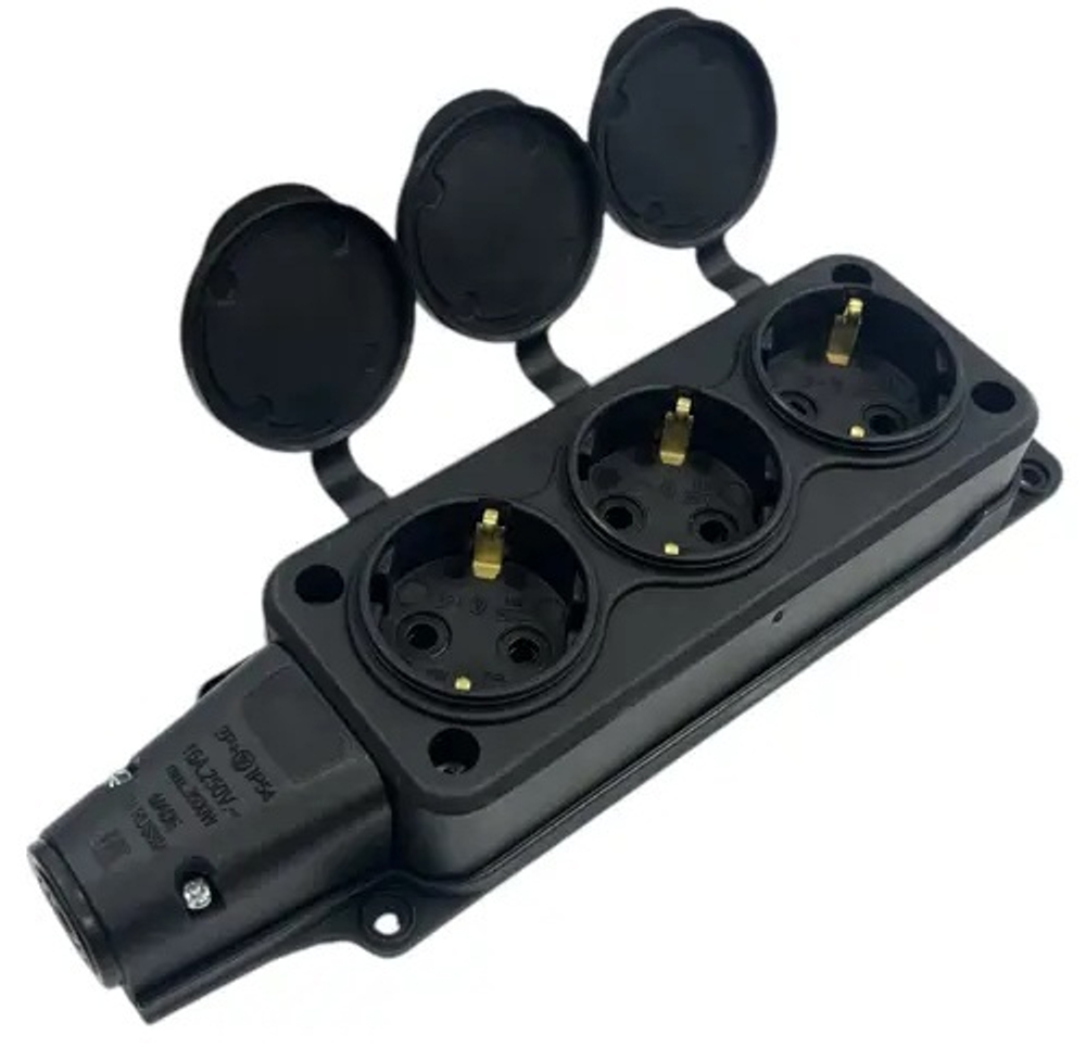 Удлинитель силовой iTOK i-CONNECT-COLOR-SUR-KG-325-3-54-30-BLACK
