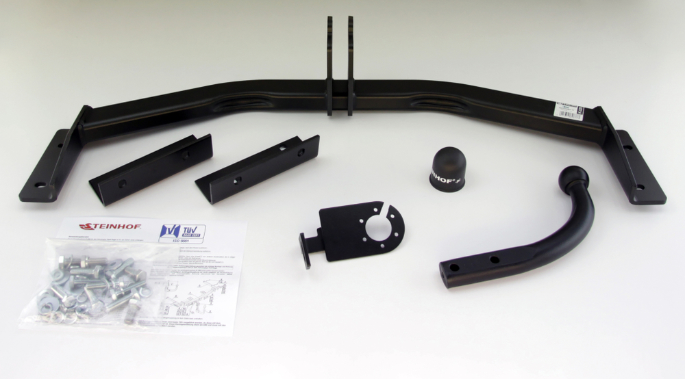 Фаркоп Steinhof B-080 для BMW X1 F48 2015-, BMW 2-Series Active Tourer F45 2014-, BMW 2-Series Gran Tourer F46 2015-(паспорт и сертификат в комплекте)(без электрики)