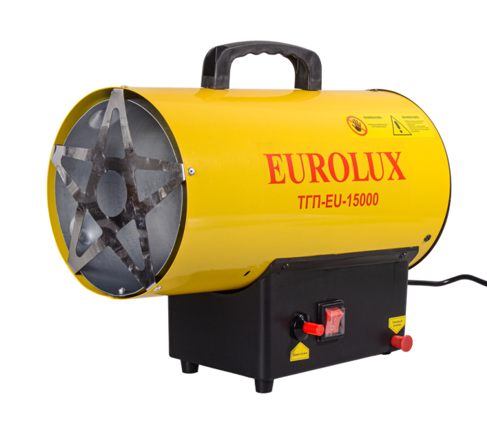 Тепловая газовая пушка Eurolux ТГП-EU-15000