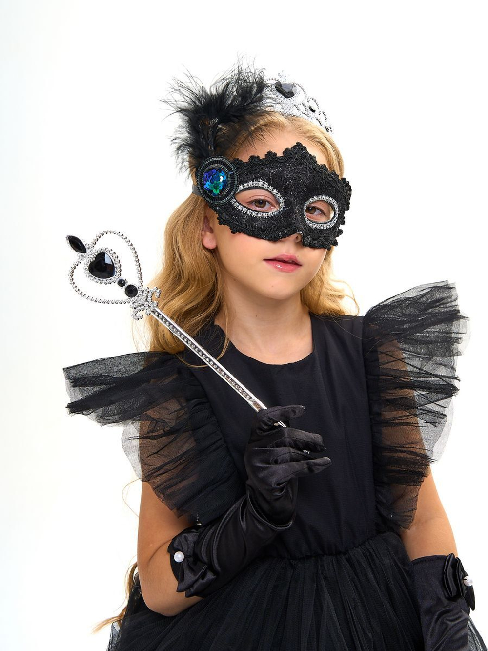 Аксессуары  с перчатками к платью Уэнсдэй  на Хэллоуин