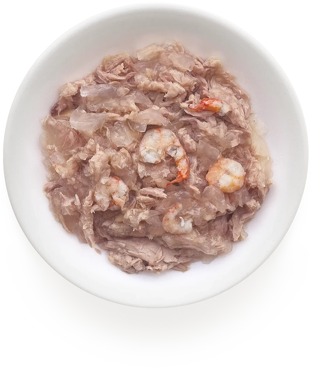 Консервы Grandorf Fresh для взрослых кошек (Филе тунца с креветками в желе)