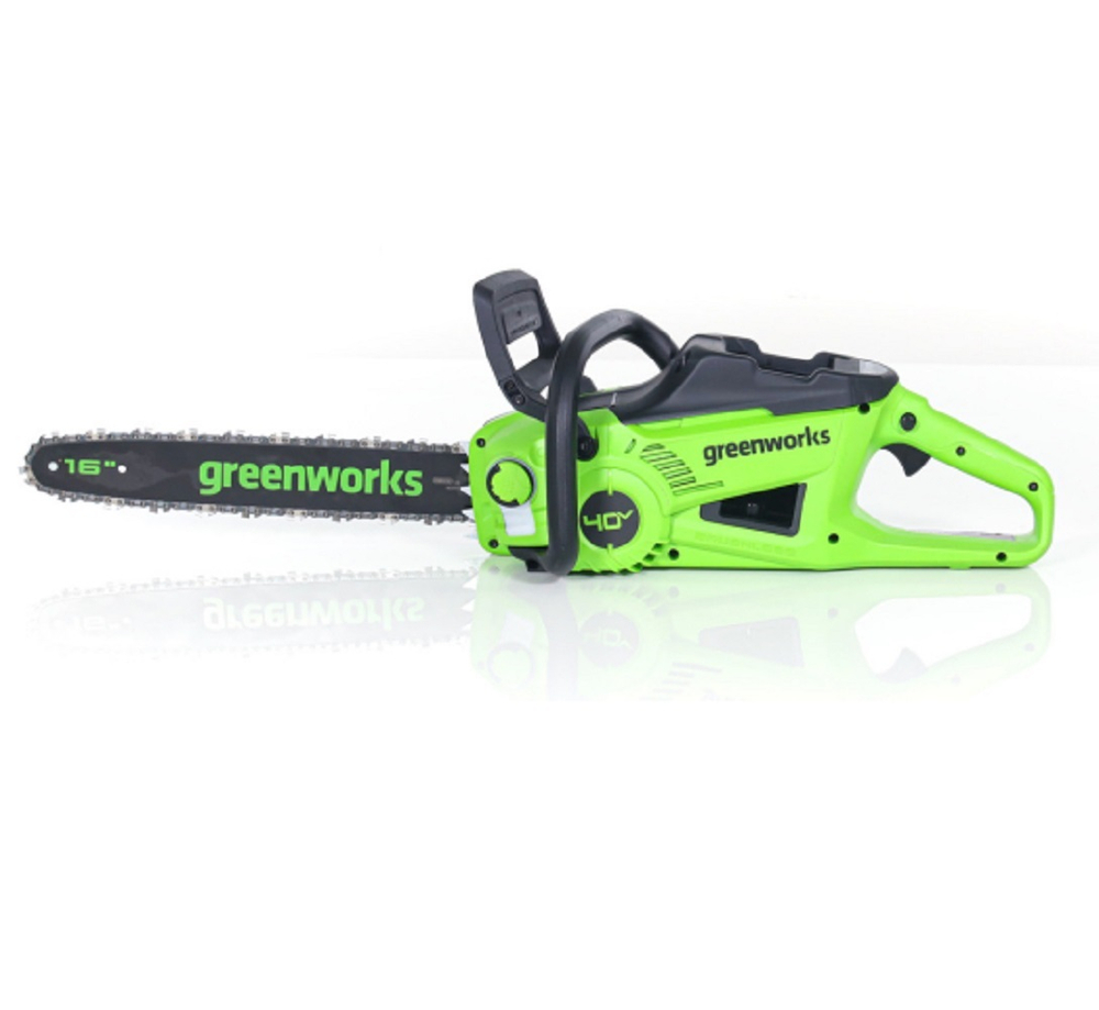 Цепная пила аккумуляторная Greenworks Арт. 2008807,  40 см, 2000 Вт, бесщеточная,   без АКБ И ЗУ