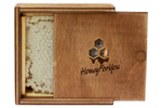 Мед в сотах HoneyForYou в подарочном деревянном пенале