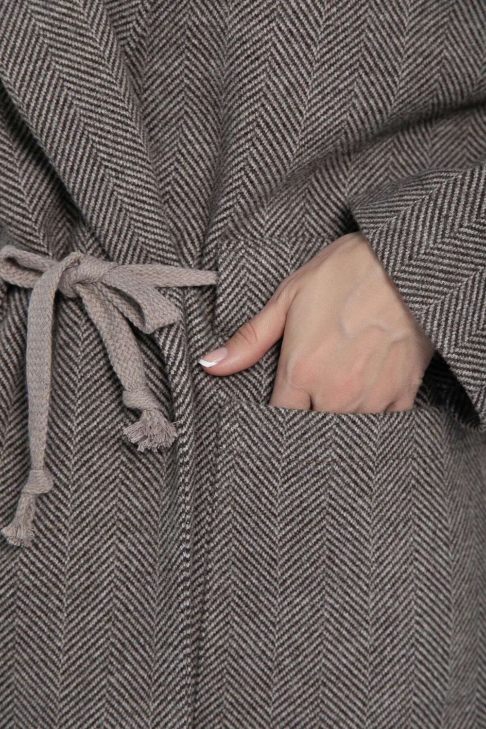 Пальто-пиджак (коричневое) Б11263 LT Collection