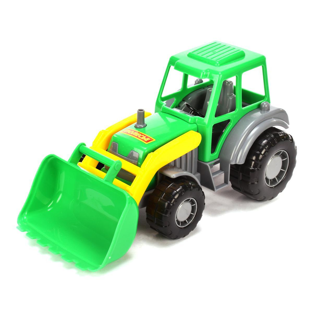 Трактор "Мастер" с прицепом №2 и ковшом (Полесье)