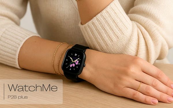 Контроль давления, пульса и стресса прямо на запястье с Watchme P28 Plus