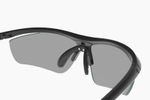 Спортивные очки с диоптриями Demetz Relief M / Matte Black / Matte Blue Brown with Blue Mirror Cat.3