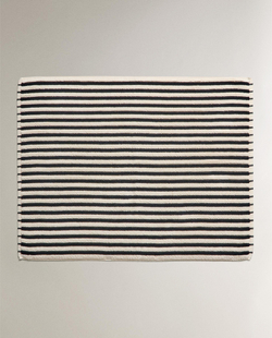 Zara Home коврик для ванной из хлопка, в полоску