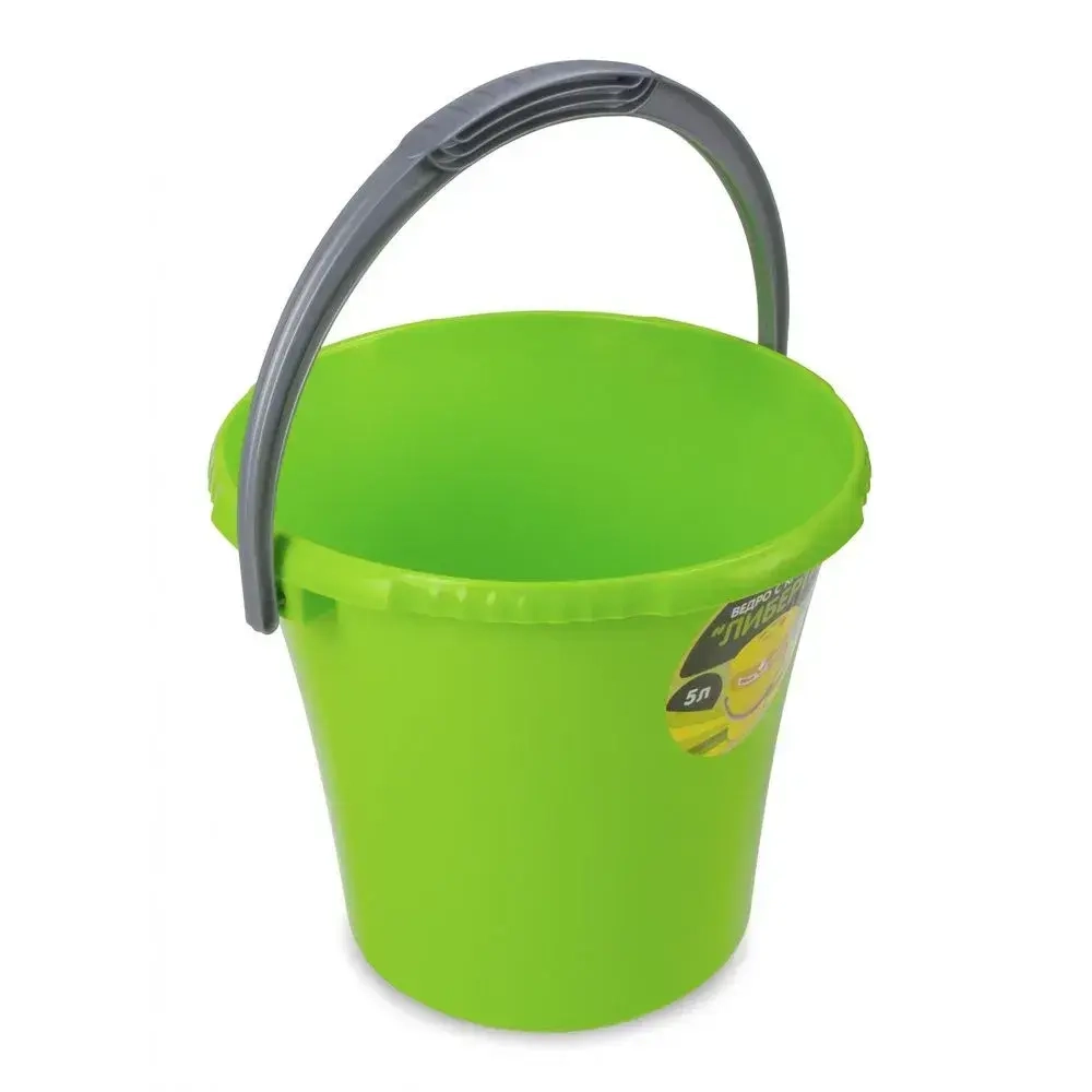 Ведро Либерти 5л салатовое С602САЛ (комплект 20 шт)