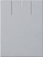 Вкладыш 08/наклонный/для серег/подвески/2 прорези/прорезь для нитки