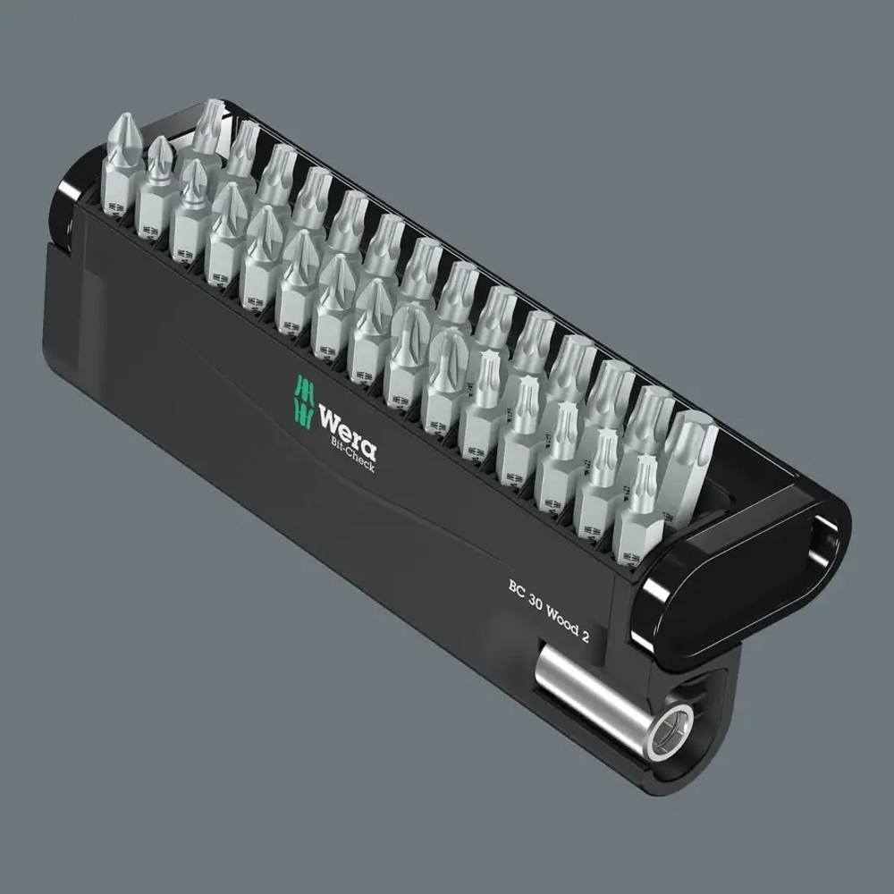 Набор бит Bit-Check 30 Wood 2 SB WERA 05057438001