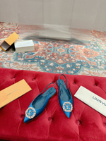Louis Vuitton Met Slingback Ballerina