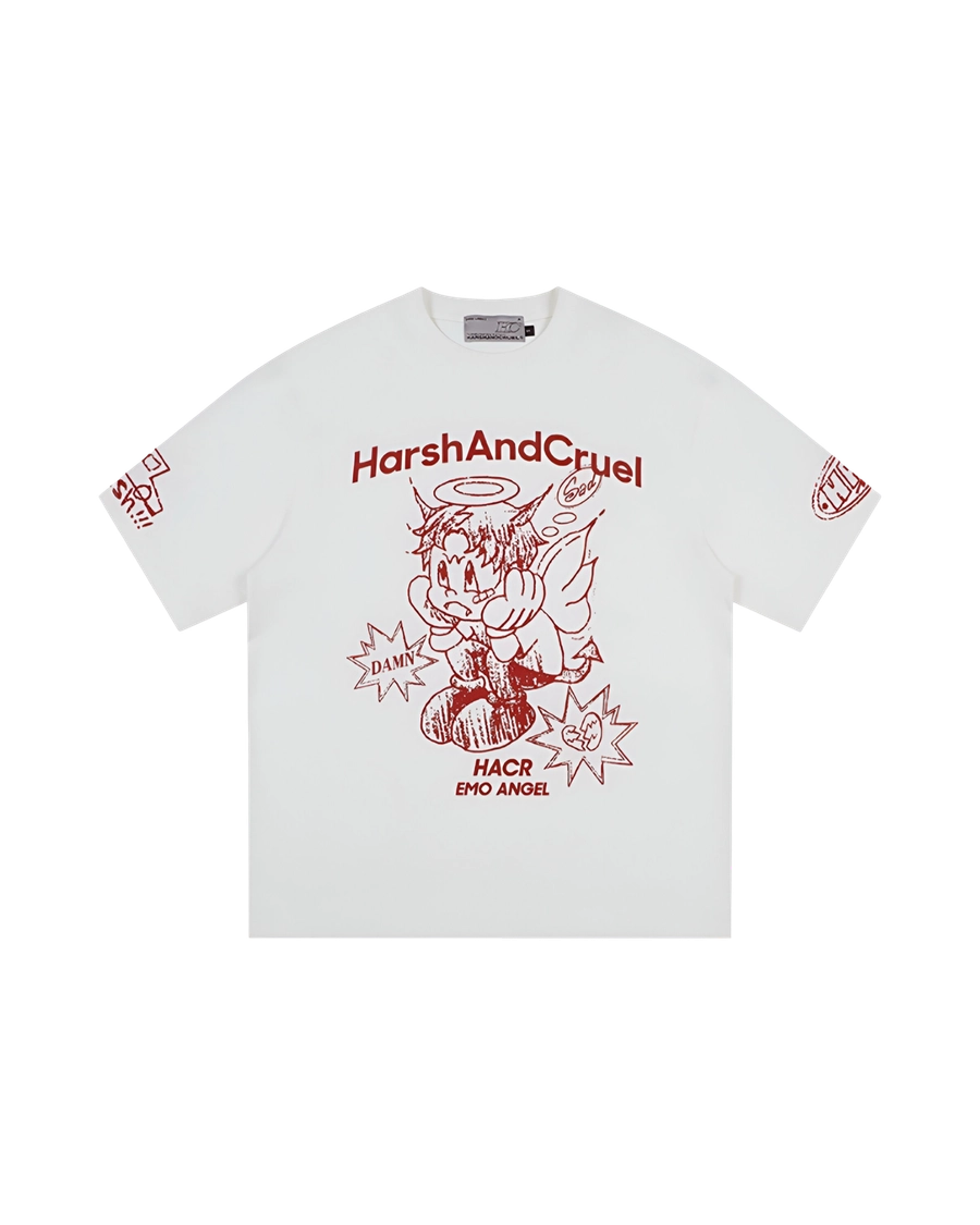 Футболка HARSHandCRUEL "Emo Angel" Oversized Tee