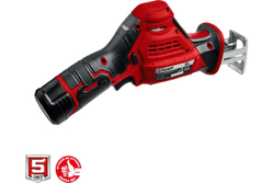 Сабельная пила ЗУБР 12В, 2 АКБ 2Ач, в коробке СПЛ-125-22