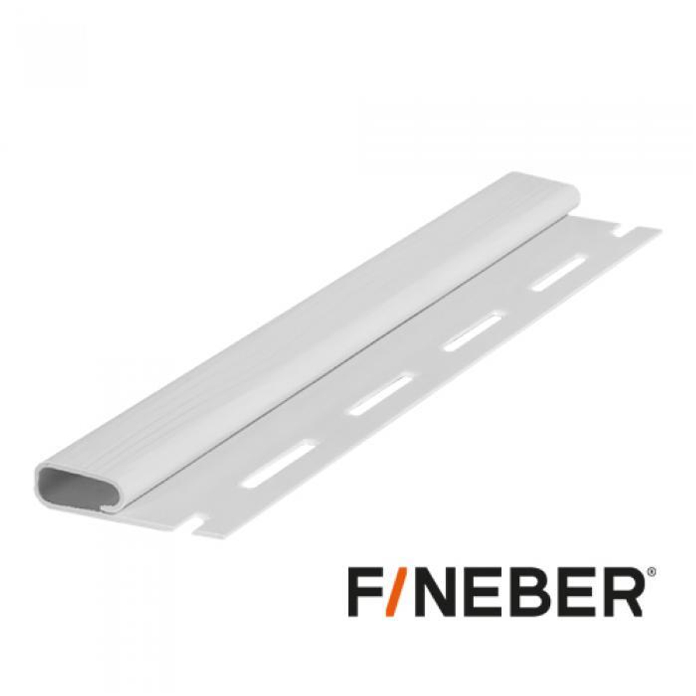 Сайдинг планка Финишная белый 3660мм FineBer Classic Color