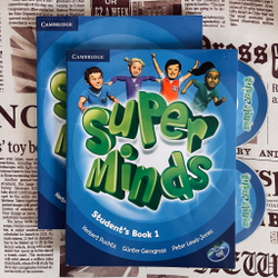 Super Minds 1. Student's Book+Workbook+CD+DVD