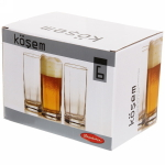 Набор пивных стканов 380мл 6шт «Кошем» 42082