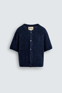 ZARA HARRY LAMBERT X DISNEY КАРДИГАН, МОРСКОЙ СИНИЙ