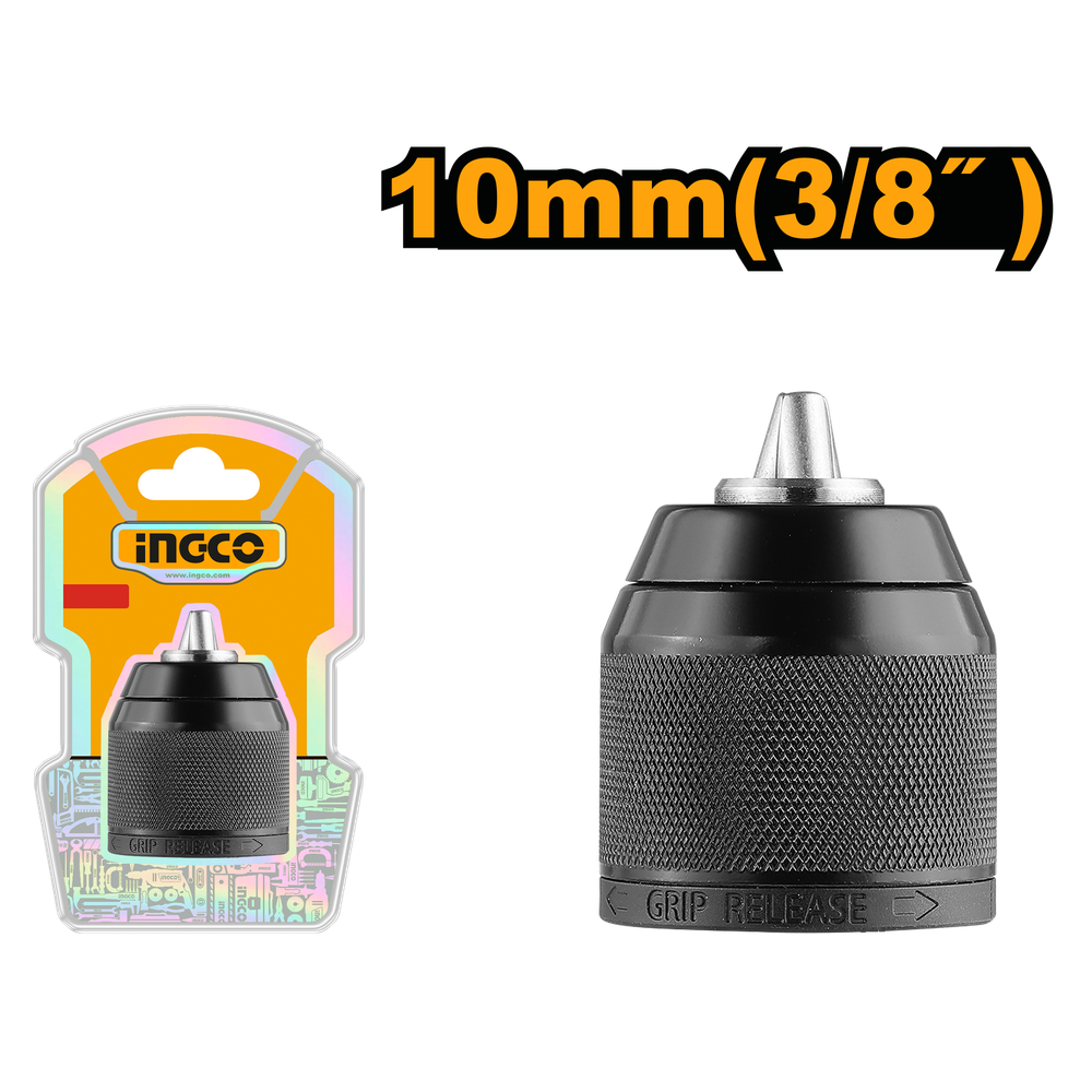 Патрон быстрозажимной металлический INGCO KC10201 0.8-10 мм