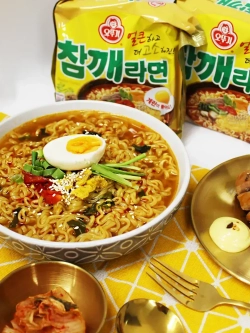 Лапша Ottogi Sesame Ramen со вкусом кунжута 115 г