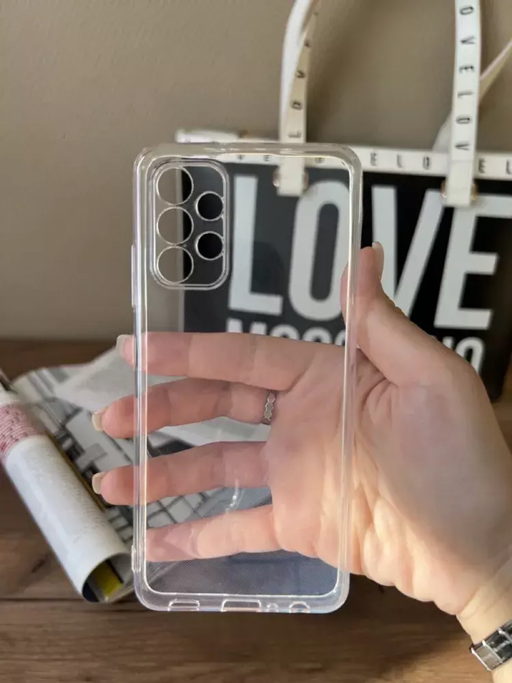 Накладка Samsung A32 (A325)  силикон transp Zibelino