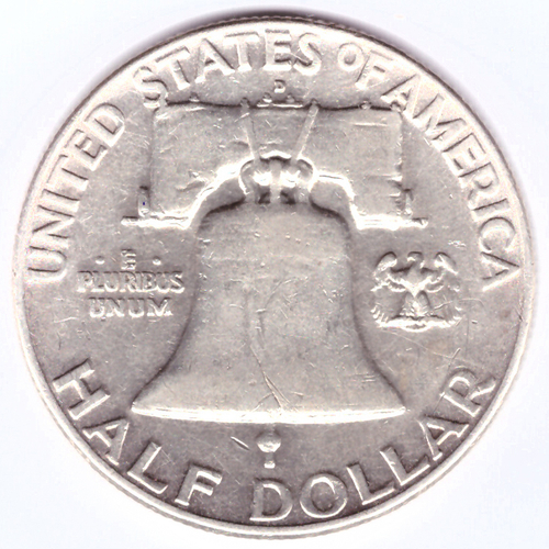1/2 доллара 1960 (D). США VF-XF (Франклин)