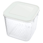 Контейнер для замораживания и хранения продуктов "кристалл" 1,8л (белый)