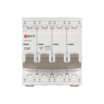 Выключатель автоматический 4п C 40А 4.5кА ВА 47-63N PROxima EKF M634440C