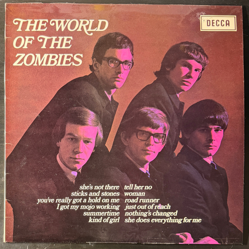 The Zombies ‎– The World Of The Zombies (Англия 1970г.) Т