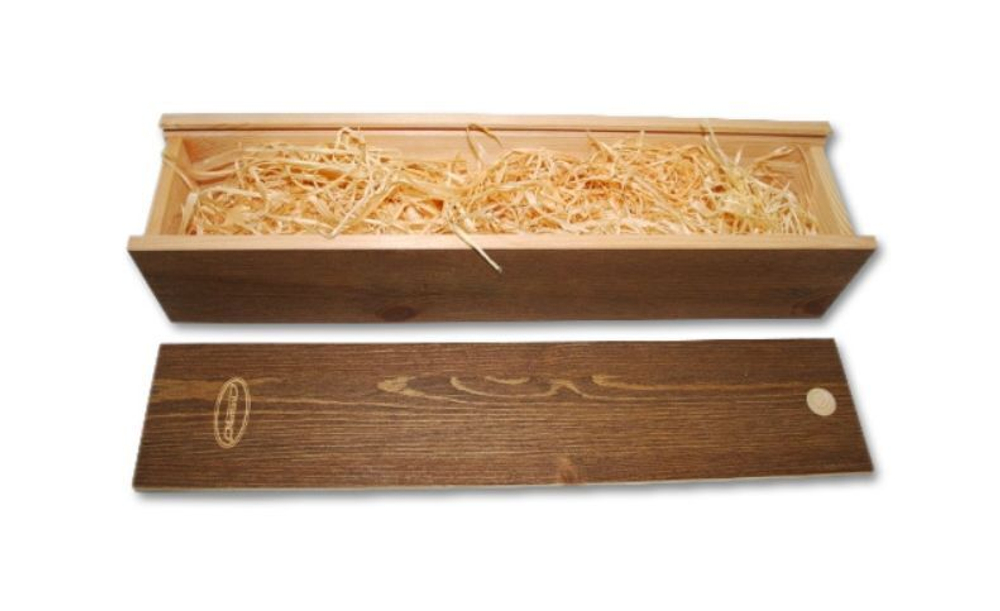 Подарочная деревянная коробка для ножа Marttini, размер - 34х7х5см