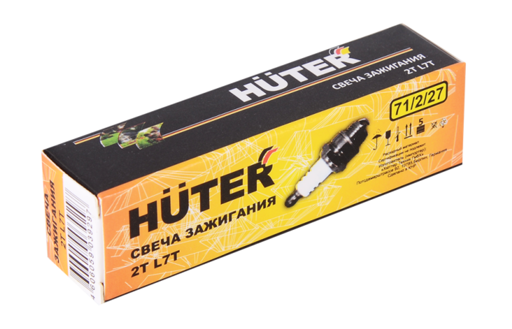 Свеча зажигания Huter 2T L7T