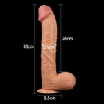Фаллоимитатор - Legendary King Sized (30,5 см x 5,6 см)