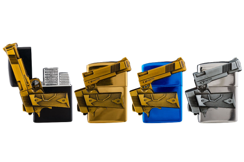 Зажиг.Сувенир метал турбо джет с отк кр VOLK PZ-54(12)