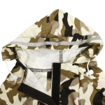 Дождевик для крупных пород собак «KOMFORT», принт хаки, р 5XL