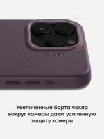 MagSafe чехол из экокожи MOFT Snap Phone Case для iPhone 15 Pro Max, цвет Taupe