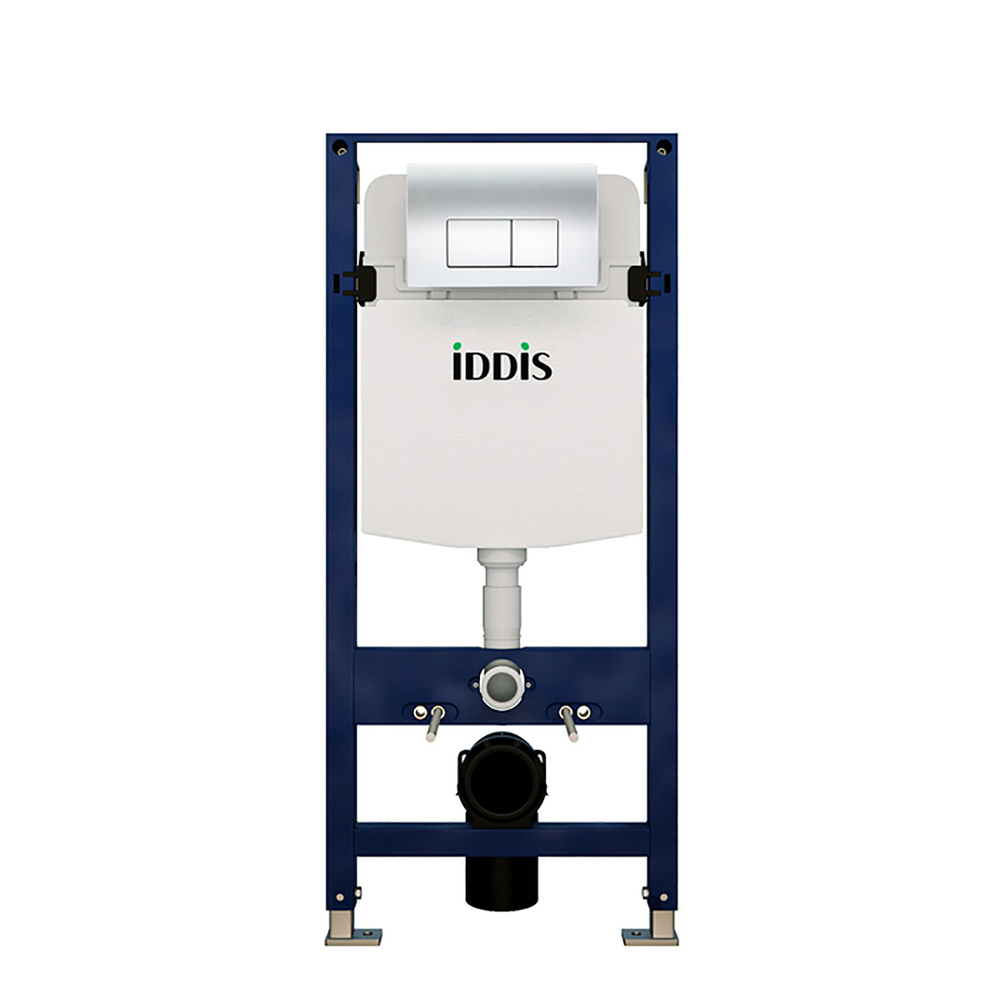 Комплект системы инсталляции IDDIS "Optima Home" OPH00GCi32K с кнопкой ХРОМ