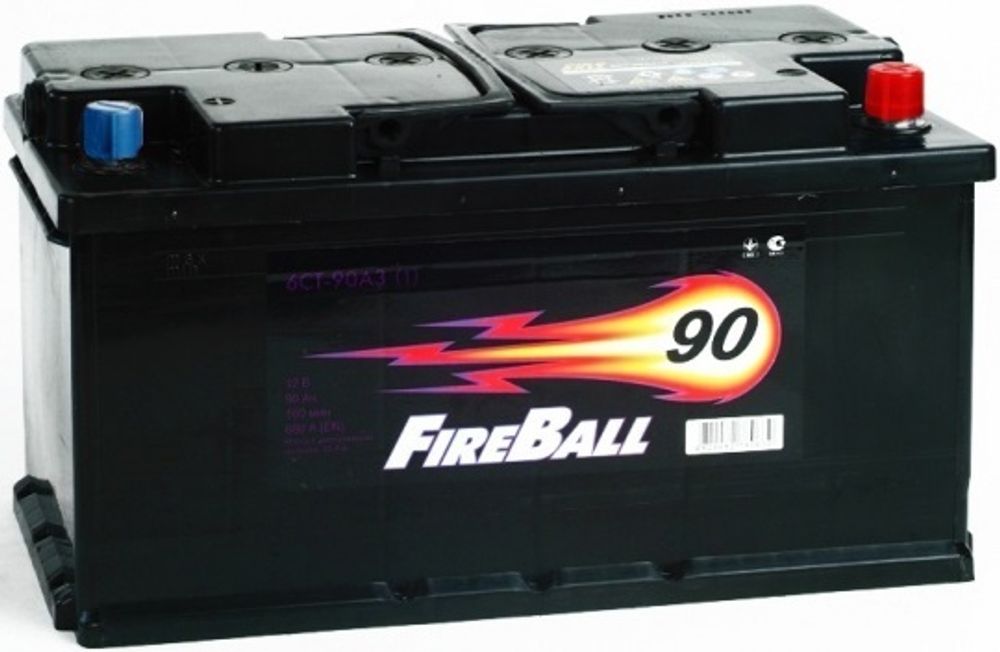 FIRE BALL 6СТ- 90 аккумулятор