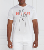 Футболка Dsquared2 - белый(S74GD1160 S23009)