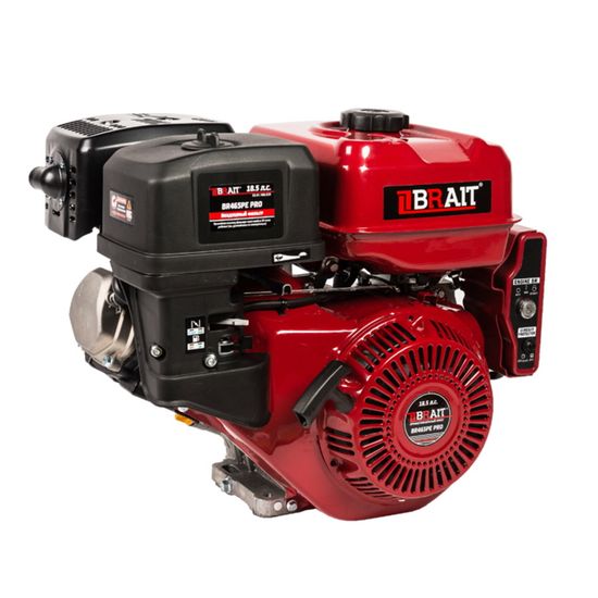 Двигатель бензиновый "BRAIT" BR465PE PRO (18,5 л.с., эл стартер)