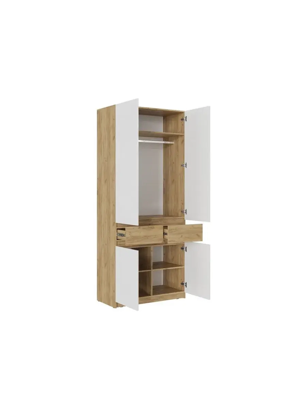 Прихожая с зеркалом комплект мебели 200х51х236 см