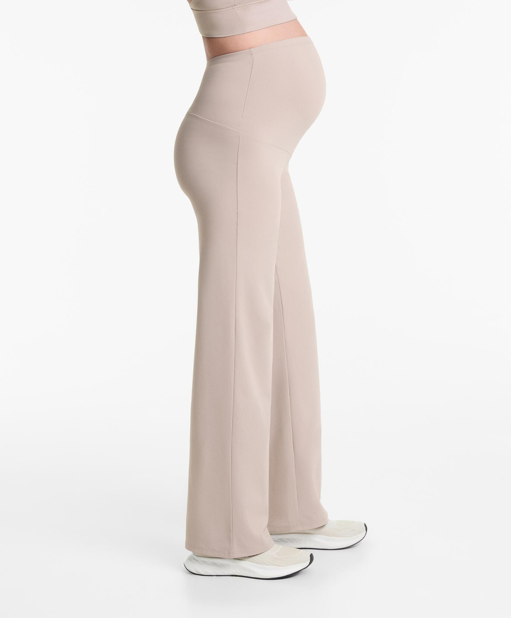 OYSHO Брюки прямого кроя Comfortlux для беременных, светло-бежевый