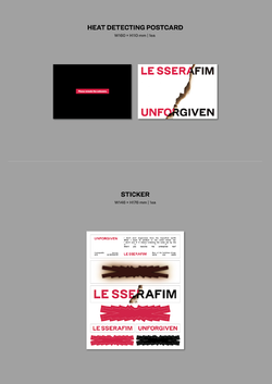 Альбом LE SSERAFIM - UNFORGIVEN