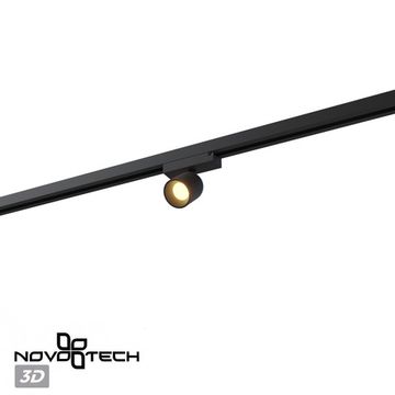 Светильник трековый однофазный трехжильный 10W 3000К 359807 черный SOLETTE Novotech