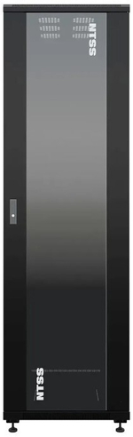 Шкаф напольный NTSS NTSS-R42U80100GS-BL