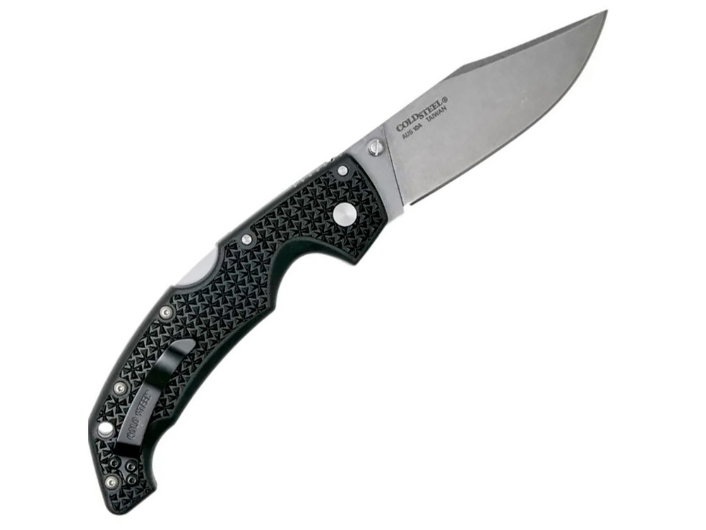 Нож складной Cold Steel Voyager Clip Large Plain AUS10A Griv-Ex (CS-29AC)