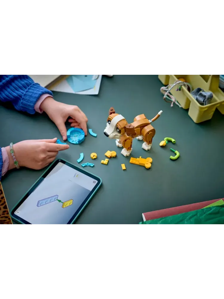 Конструктор Creator 31382 Милые животные: игривый щенок 3в1