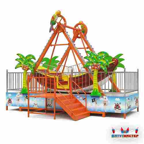 Аттракцион корабль «Тропическое путешествие», 12 мест, 4,5×2,2×3,5 м